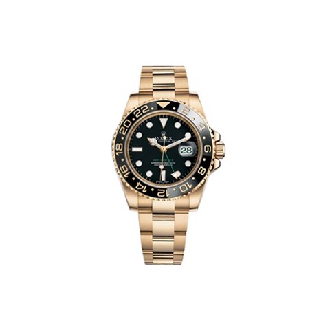 클린 공장 GMT-마스터 II 세라믹 베젤 금통 블랙다이얼 시계40mm