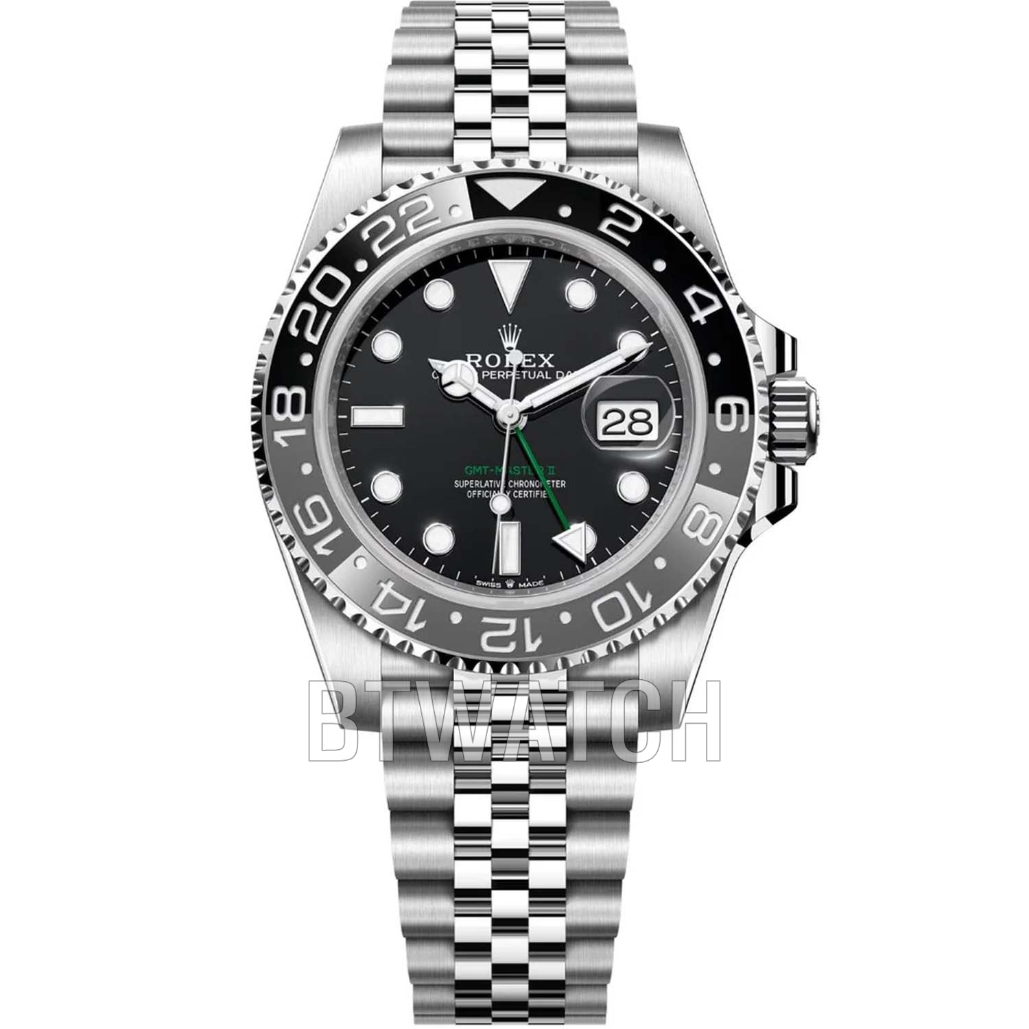 (국내 입고중)클린 공장 GMT-마스터 II 126710GRNR 브루스 웨인 쥬빌리 40mm