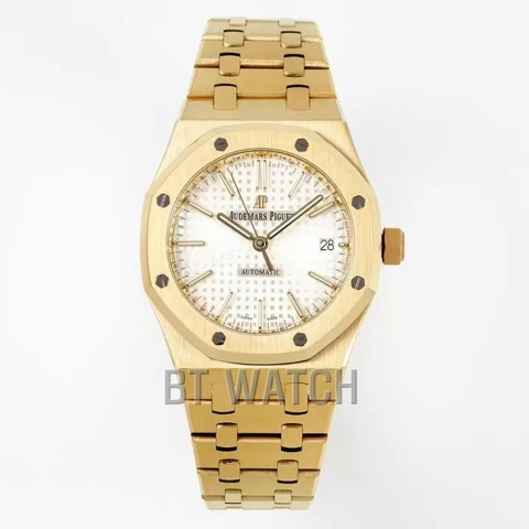 오데마피게 로얄오크 금통 흰판 37mm 15450 Audemars Piguet Royal Oak