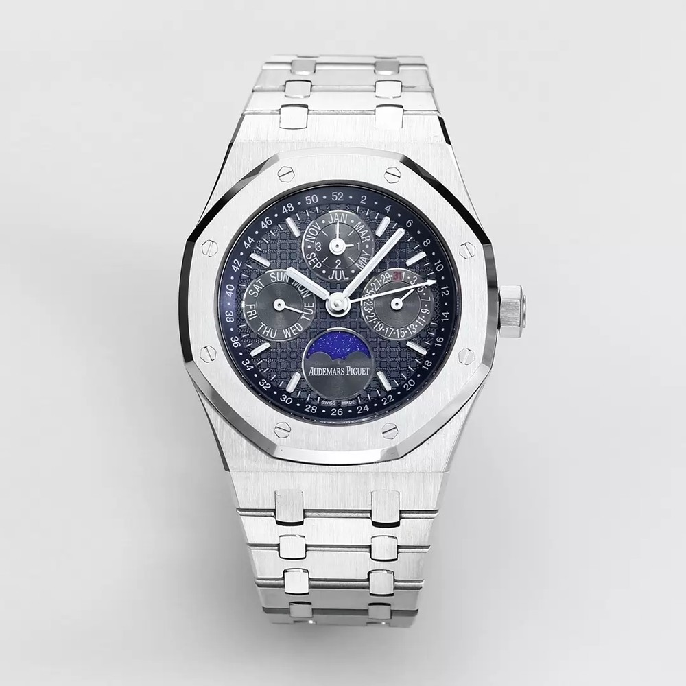 오데마피게 로얄오크 퍼페츄얼 네이비 다이얼 스틸 26574 Audemars Piguet Royal Oak