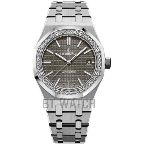 오데마피게 로얄오크 37MM 그레이 다이얼 다이아베젤 15451 Audemars Piguet Royal Oak