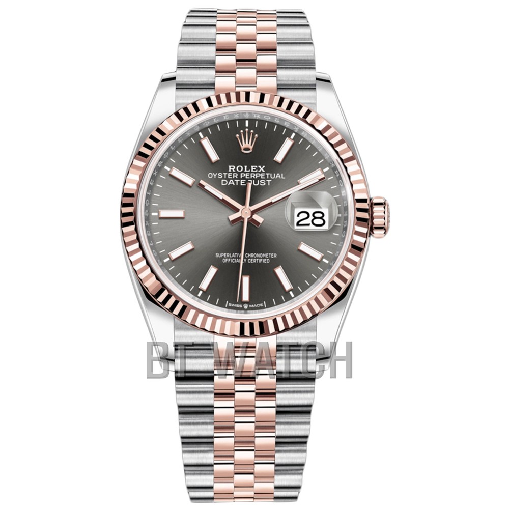 롤렉스 데이저스트 그레이 다이얼 콤비 36mm Rolex Datejust