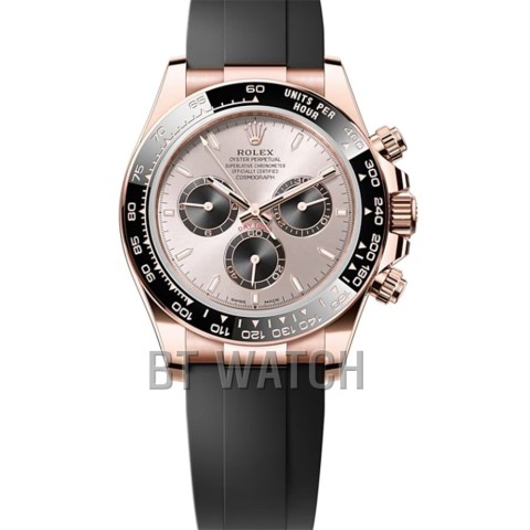 텅스텐 롤렉스 코스모그래프 데이토나 샴폐인 다이얼 옐로우 골드 러버밴드 m126515 40mm Rolex Daytona