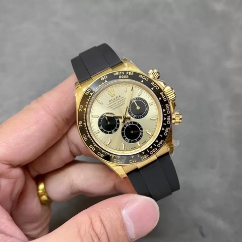 텅스텐 롤렉스 데이토나 옐골 금통 샴폐인 다이얼 40mm 126518 40mm Rolex Daytona