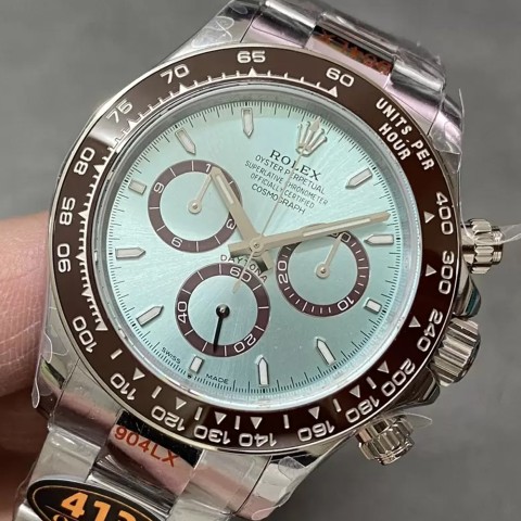 텅스텐 롤렉스 데이토나 세라믹 베젤 화이트 다이얼 10P 40mm 40mm Rolex Daytona