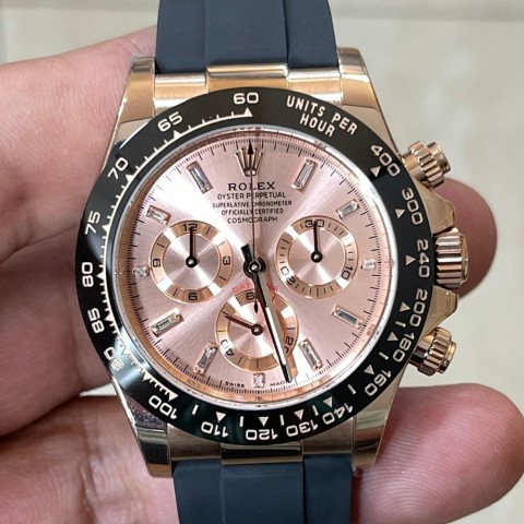 롤렉스 데이토나 로즈골드 핑크 다이얼 116515-0021 40mm Rolex Daytona