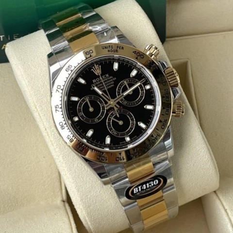 롤렉스 데이토나 블랙 다이얼 콤비 40mm Rolex Daytona