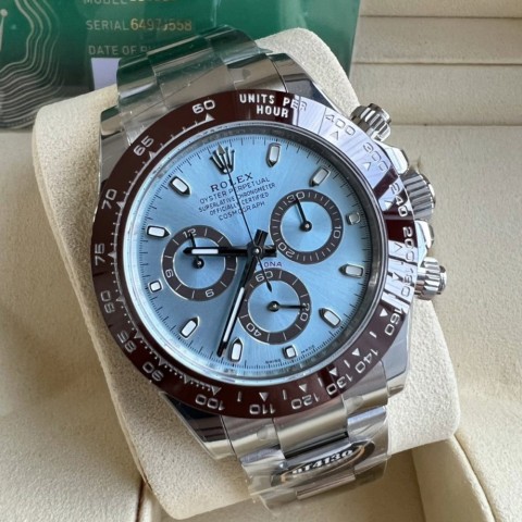 롤렉스 데이토나 아이스블루 플래티넘 m116506-0001 40mm Rolex Daytona