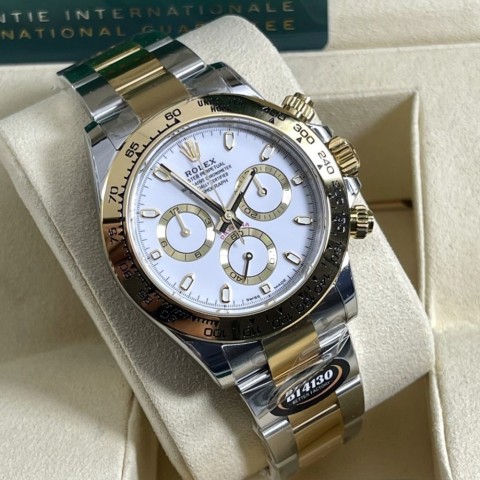 롤렉스 데이토나 콤비 흰판 m116503-0003 40mm Rolex Daytona