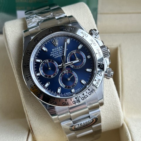 롤렉스 데이토나 화이트골드 청판 m116506-0002 40mm Rolex Daytona