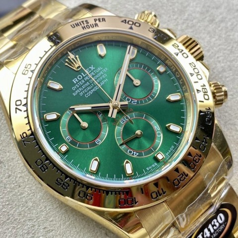 롤렉스 데이토나 옐로우골드 금통 헐크 m116508-0013 40mm Rolex Daytona