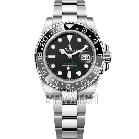 클린 공장 GMT-마스터 II 126710GRNR 브루스 웨인 오이스터 40mm