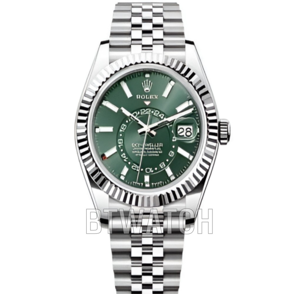 롤렉스 스카이드웰러 민트그린 다이얼 쥬빌레 42mm Rolex Skydweller