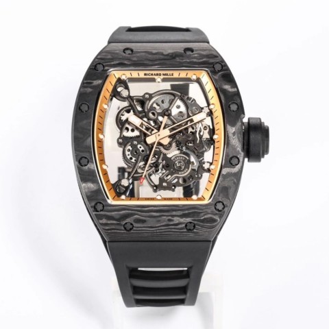 (국내 입고중)리차드밀 골드 포지드카본 러버밴드 NTPT RM-055 Richard Mille Bubba Watson 055
