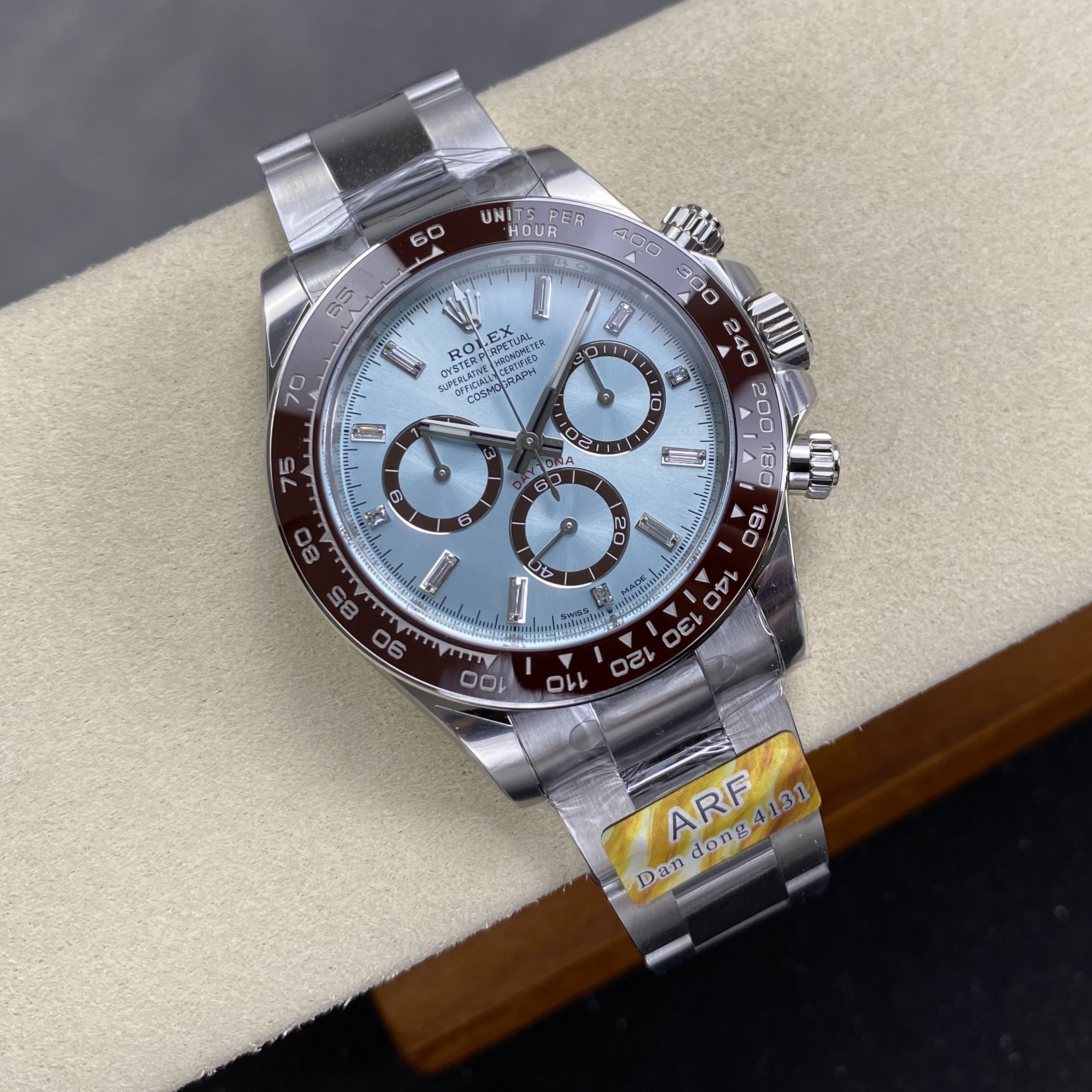 롤렉스 데이토나 아이스블루 다이얼 세라토나 4131신형 Rolex Daytona