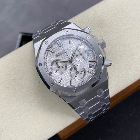 오데마피게 로얄오크 26240 크로노 스틸 화이트 Audemars Piguet Royal Oak